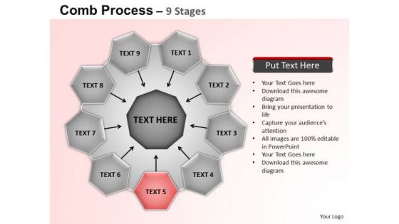 PowerPoint Backgrounds Flow Diagram Process Ppt Designs