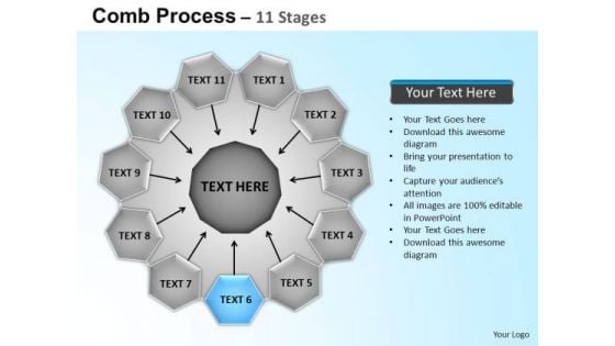 PowerPoint Backgrounds Flow Diagram Process Ppt Slides