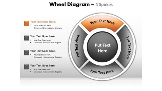 PowerPoint Backgrounds Global Wheel Diagram Ppt Design