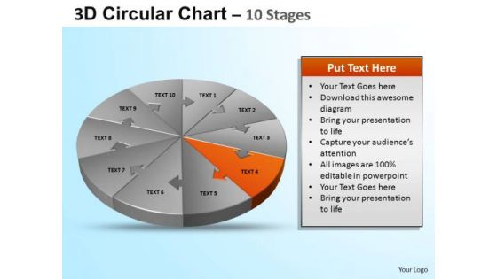 PowerPoint Backgrounds Graphic Circular Ppt Design