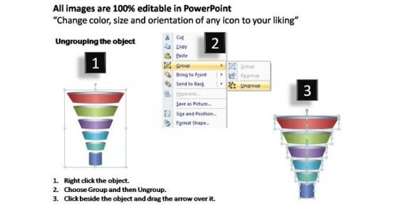 PowerPoint Backgrounds Graphic Funnel Diagram Ppt Theme
