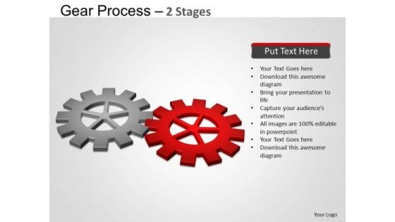 PowerPoint Backgrounds Growth Gears Process Ppt Slides