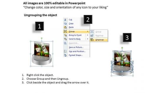PowerPoint Backgrounds Growth Pedestal Platform Showcase Ppt Design