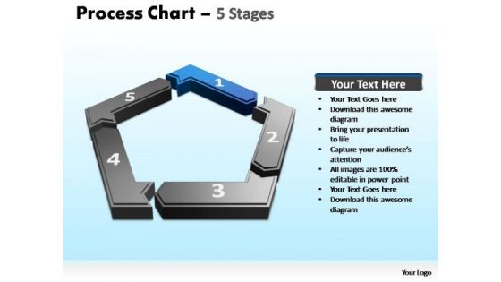 PowerPoint Backgrounds Growth Process Chart Ppt Design Slides