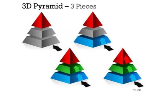 PowerPoint Backgrounds Growth Pyramid Ppt Design