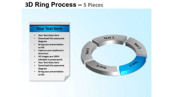 PowerPoint Backgrounds Growth Ring Process Ppt Template