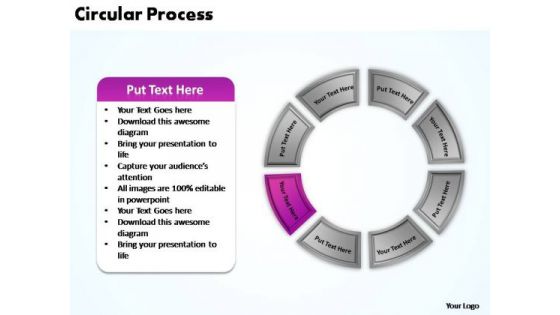 PowerPoint Backgrounds Image Circular Process Ppt Slide