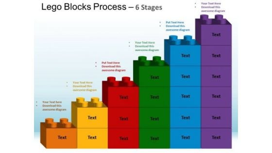 PowerPoint Backgrounds Image Lego Blocks Ppt Backgrounds