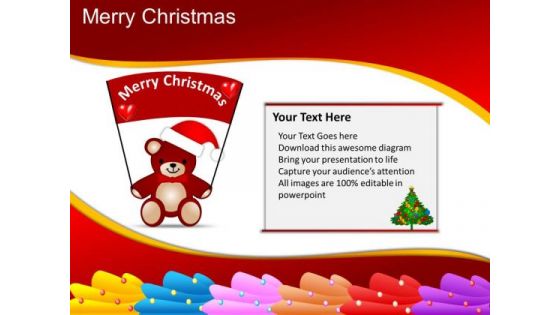 PowerPoint Backgrounds Image Merry Christmas Ppt Templates