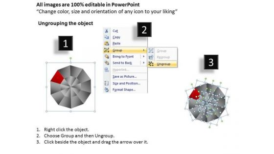 PowerPoint Backgrounds Image Pie Chart Ppt Design