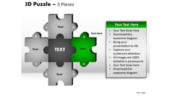 PowerPoint Backgrounds Image Puzzle Pieces Ppt Theme