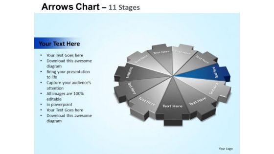 PowerPoint Backgrounds Leadership Arrows Chart Ppt Slide Designs