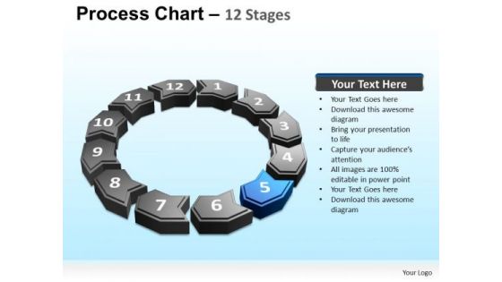 PowerPoint Backgrounds Leadership Process Chart Ppt Theme