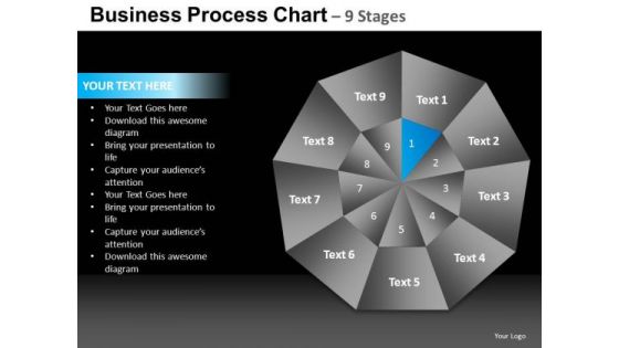 PowerPoint Backgrounds Leadership Quadrant Diagram Ppt Slide Designs