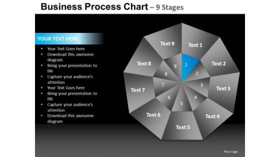 PowerPoint Backgrounds Leadership Quadrant Diagram Ppt Slide Designs