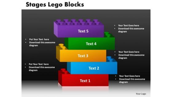 PowerPoint Backgrounds Lego Blocks Marketing Ppt Slide Designs