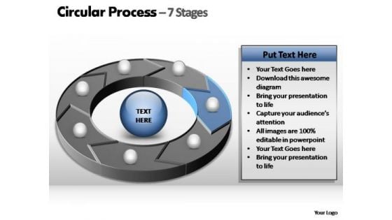 PowerPoint Backgrounds Process Circular Process Ppt Themes