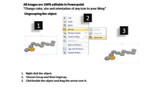 PowerPoint Backgrounds Process Gears Process Ppt Theme Slide02