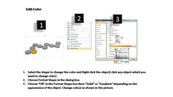 PowerPoint Backgrounds Process Gears Process Ppt Theme Slide03