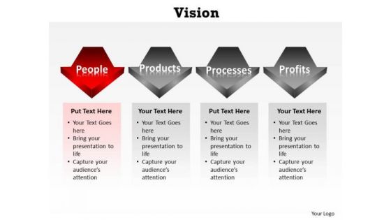 PowerPoint Backgrounds Process Vision Ppt Themes