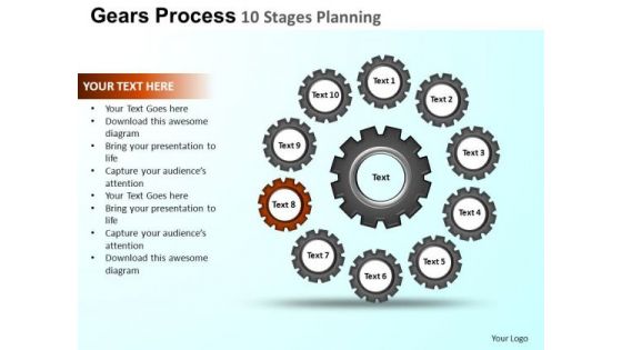 PowerPoint Backgrounds Sales Gears Process Ppt Layouts