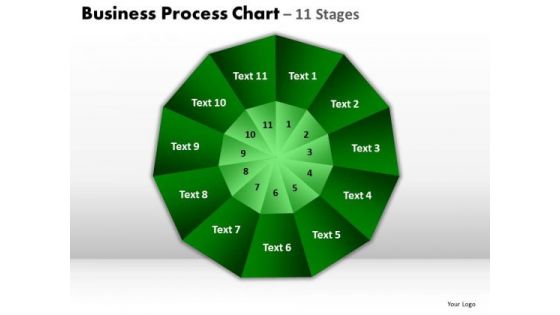 PowerPoint Backgrounds Strategy Circular Quadrant Ppt Template