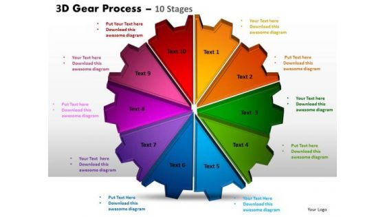 PowerPoint Backgrounds Strategy Gear Process Ppt Slidelayout