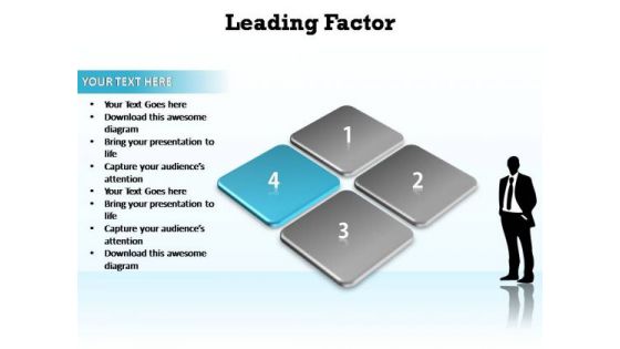 PowerPoint Backgrounds Strategy Leading Factor Ppt Theme