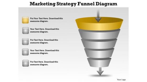 PowerPoint Business Funnel Diagram Templates Backgrounds For Slides