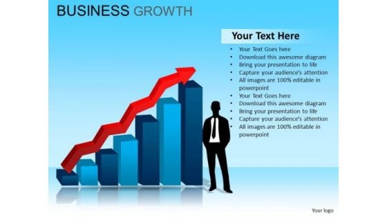 PowerPoint Business Strategy Business Growth Ppt Templates