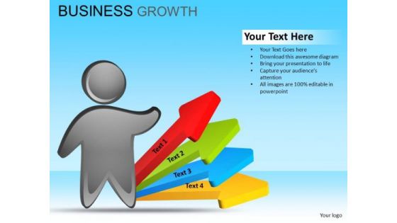 PowerPoint Business Success Business Growth Ppt Slides