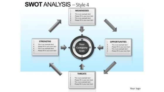 PowerPoint Business Success Swot Analysis Ppt Process