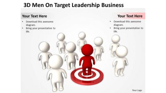 PowerPoint Business Target Leadership Templates Ppt Backgrounds For Slides