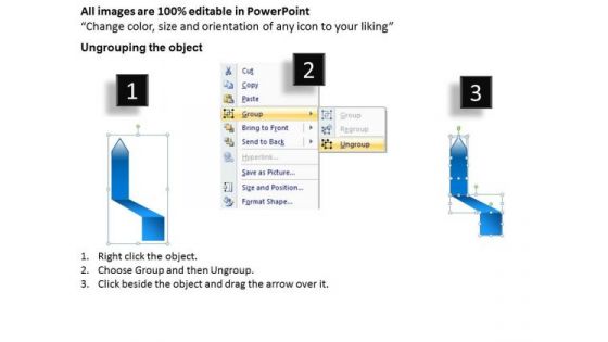PowerPoint Circular Arrows Parallel Executing Sequential Program Slides