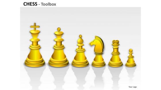 PowerPoint Clipart Graphics And Slides Showing Chess Pieces