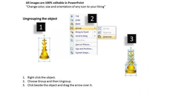 PowerPoint Clipart Graphics And Slides Showing Chess Pieces