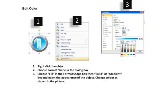 PowerPoint Clipart Showing Computer Networking Icons PowerPoint Slide Graphics