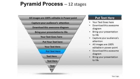 PowerPoint Design Business Pyramid Process Ppt Template