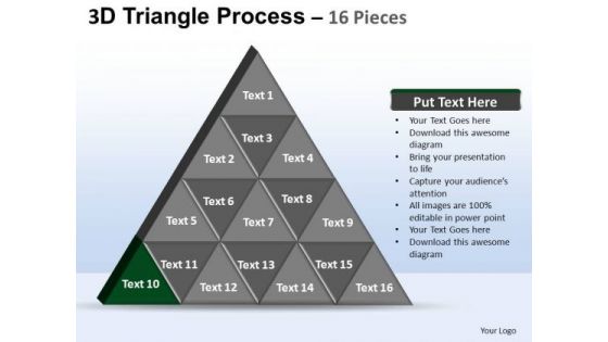 PowerPoint Design Business Triangle Process Ppt Slides