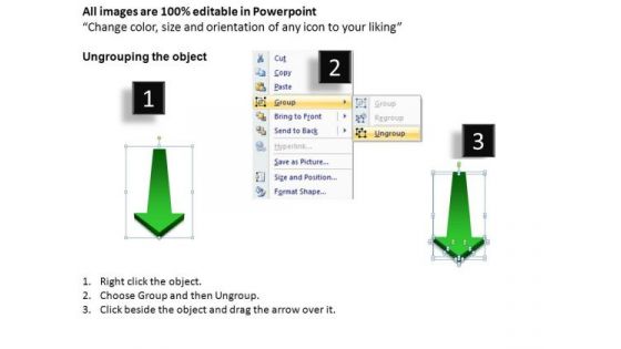 PowerPoint Design Chart Arrows Ppt Backgrounds