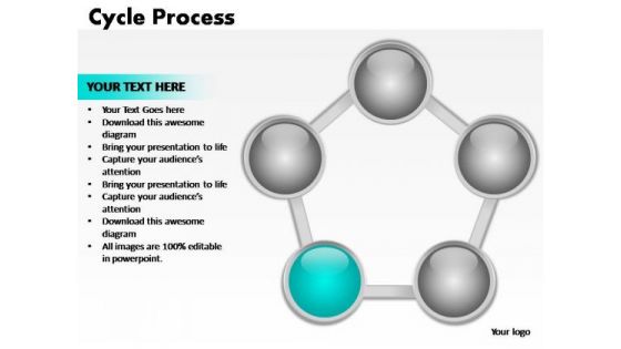 PowerPoint Design Chart Cycle Process Ppt Backgrounds