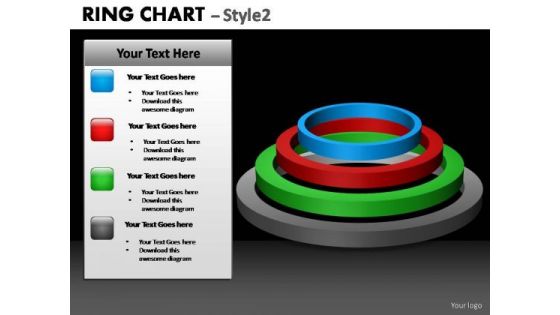 PowerPoint Design Chart Ring Chart Ppt Theme