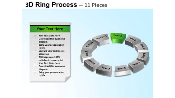 PowerPoint Design Circular Chart Ring Process Ppt Backgrounds