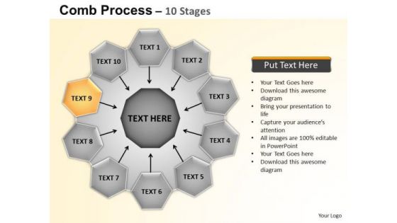 PowerPoint Design Circular Flow Diagram Ppt Backgrounds