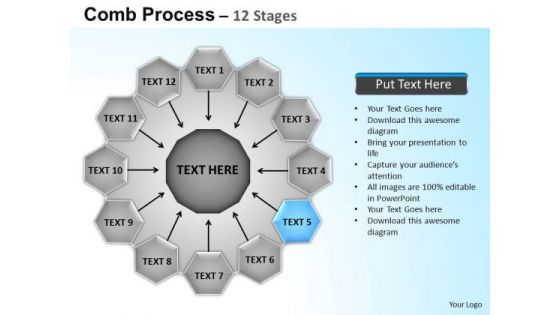 PowerPoint Design Circular Flow Diagram Ppt Presentation