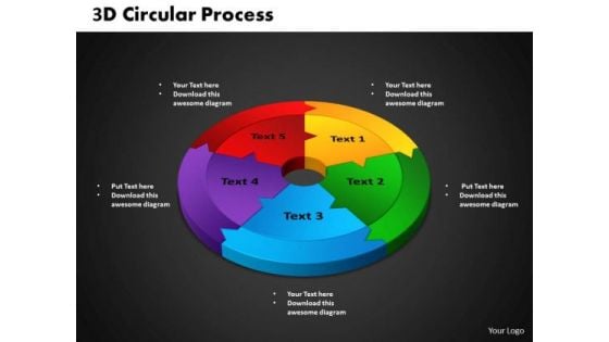 PowerPoint Design Circular Growth Ppt Designs