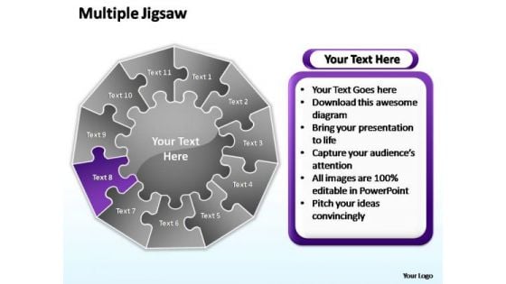 PowerPoint Design Company Multiple Jigsaw Ppt Slide Designs PowerPoint Design Company Multiple Jigsaw Ppt Slide Designs