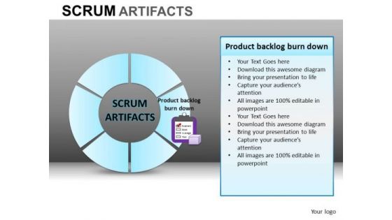 PowerPoint Design Company Success Scrum Process Ppt Template