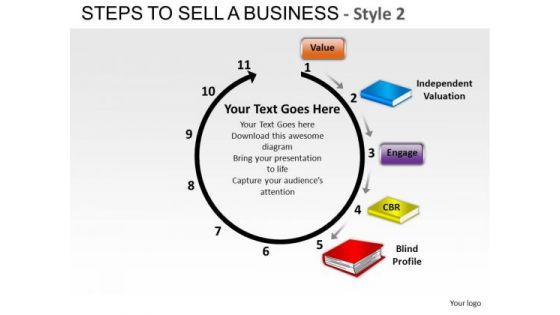 PowerPoint Design Company Success Steps To Sell A Business Ppt Slidelayout