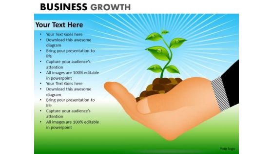 PowerPoint Design Corporate Success Business Growth Ppt Layout